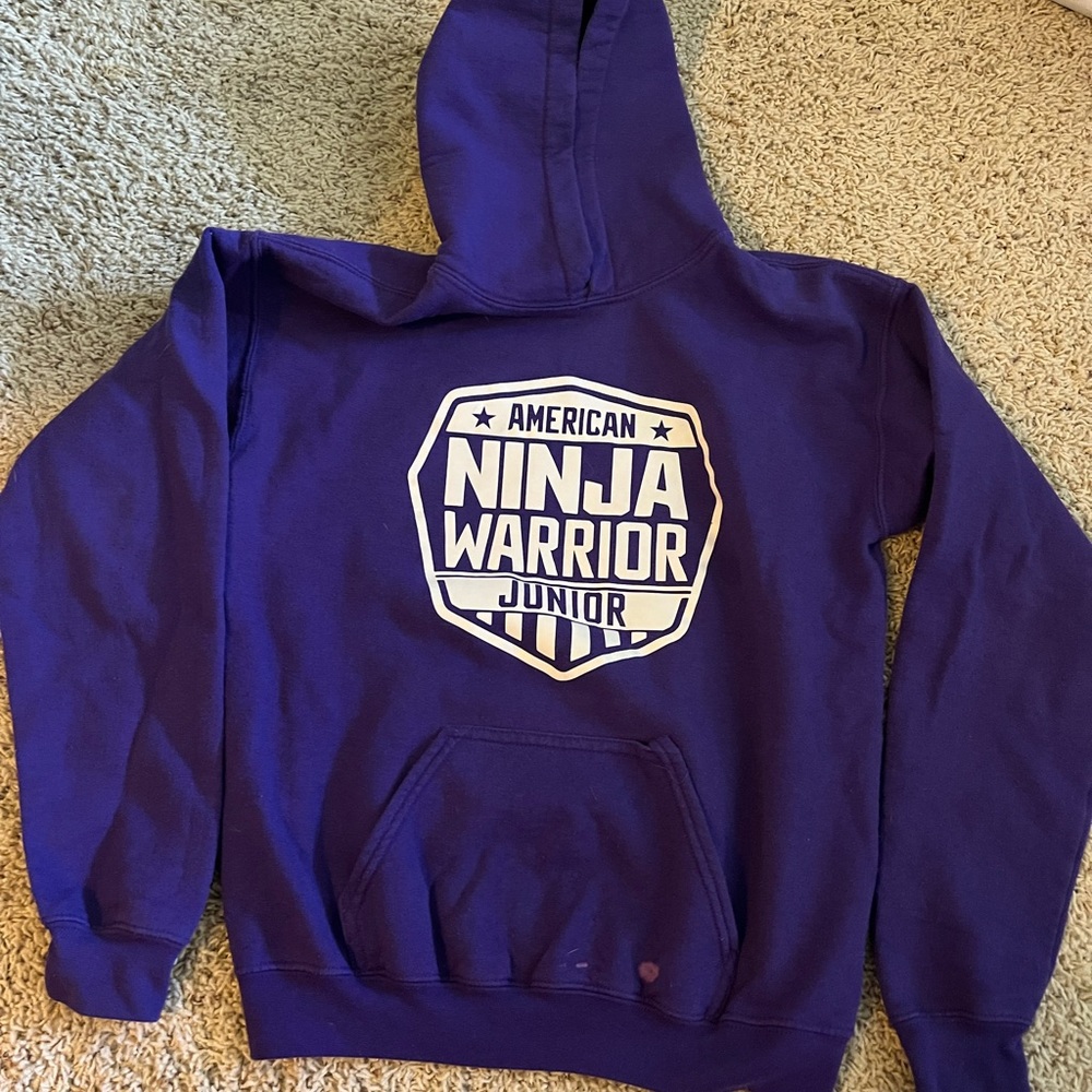 American ninja warrior junior hoodie